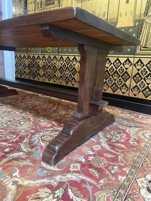 Table de ferme Monastère en chêne 