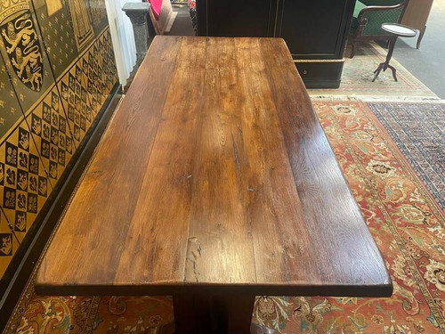 Table de ferme Monastère en chêne 