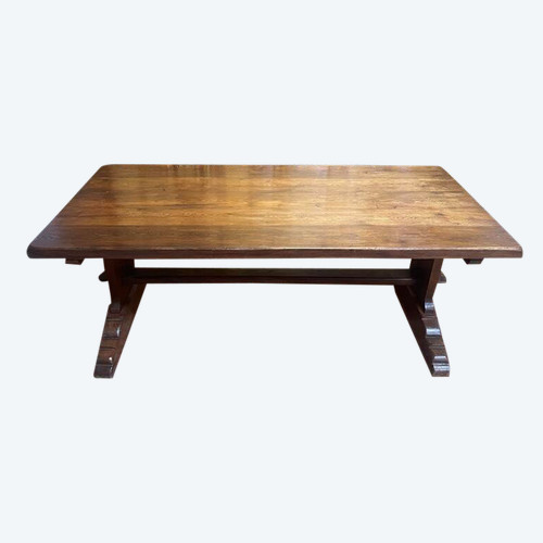 Table de ferme Monastère en chêne 