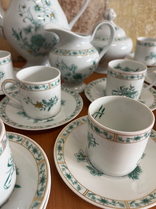 Bernardaud Peking coffee set