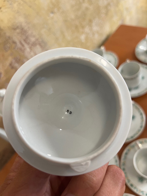 Bernardaud Peking coffee set
