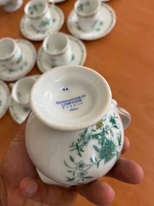 Bernardaud Peking coffee set