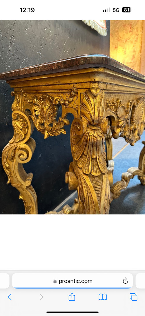 Petite Console De Style Louis XIV