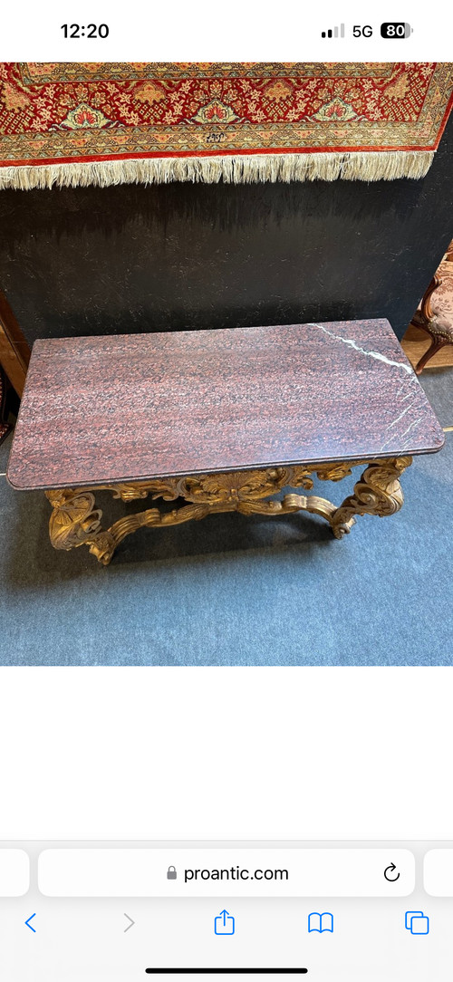 Petite Console De Style Louis XIV
