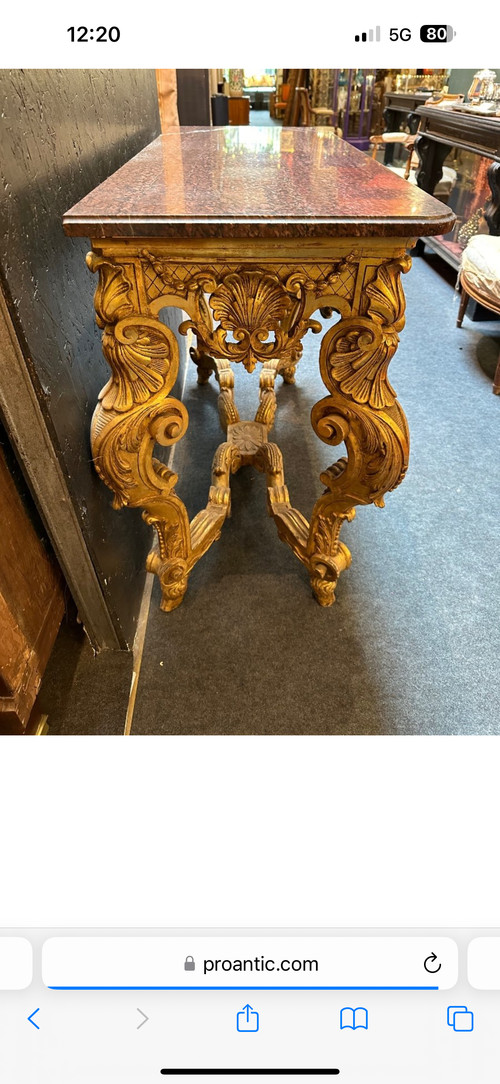 Petite Console De Style Louis XIV