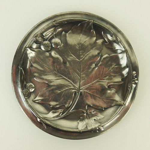 Set di tre piatti d'argento Art Nouveau di Gallia Christofle