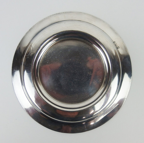 Set di tre piatti d'argento Art Nouveau di Gallia Christofle