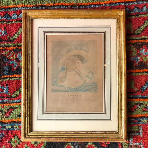 Portraits de jeunes femmes, XIXème siècle