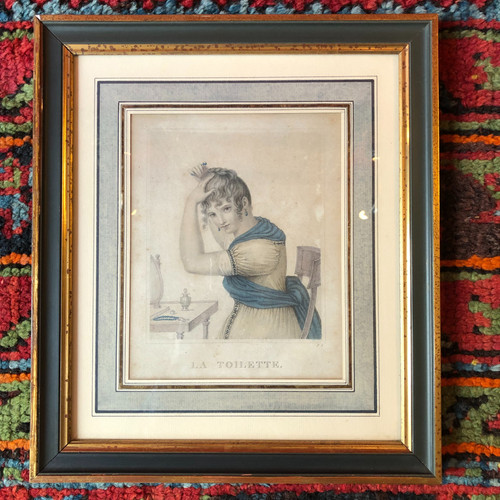 Portraits de jeunes femmes, XIXème siècle