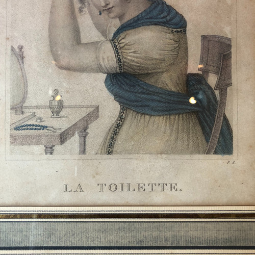 Portraits de jeunes femmes, XIXème siècle