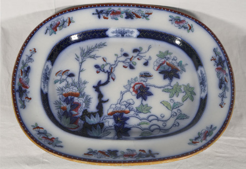  Grande piatto in porcellana Copeland 1860-1880