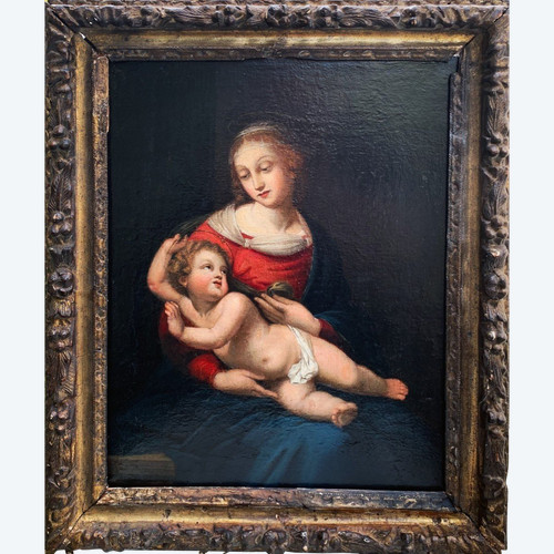 Madonna mit Kind 18. Jahrhundert (Raphael)