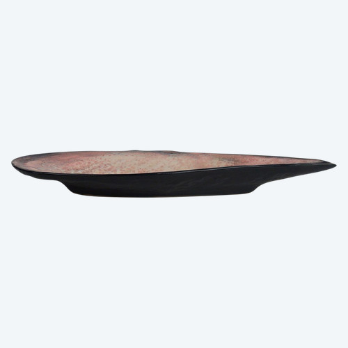 Large ceramic dish or bowl by Pol Chambost