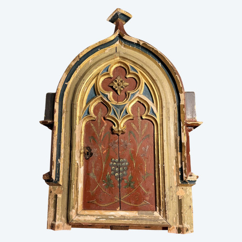 large wooden tabernacle - 19th century