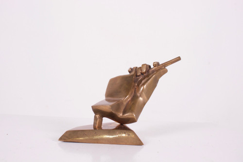 Paul Blavier: "Grip"-Golftrophäe.