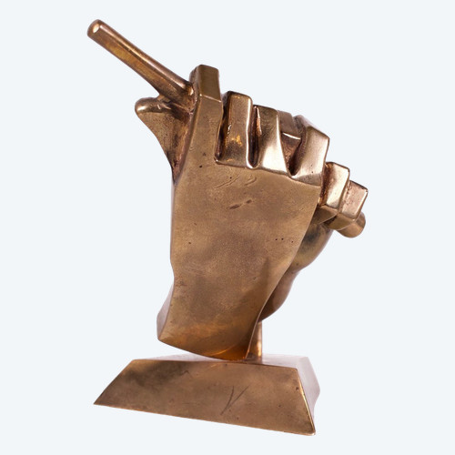Paul Blavier: "Grip"-Golftrophäe.