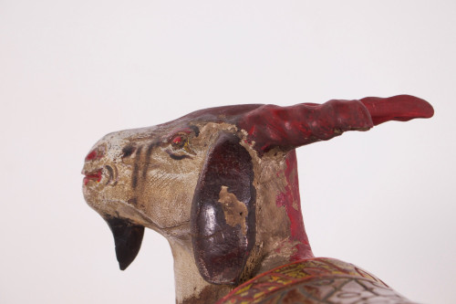 Sacred figure of a goat, India.