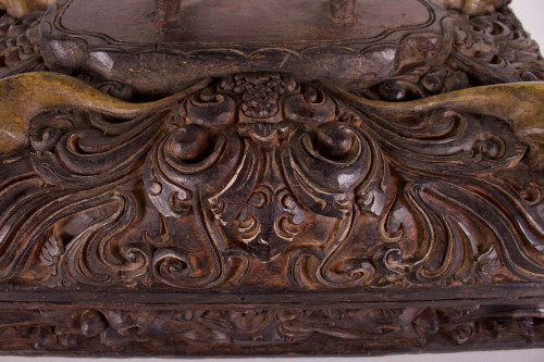 Hindu ritual set with bull and rats (Shiva & Ganesh)