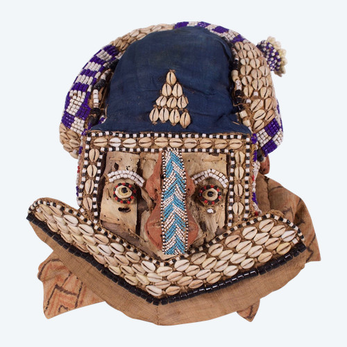Elephant mask "Mukenga", Kuba