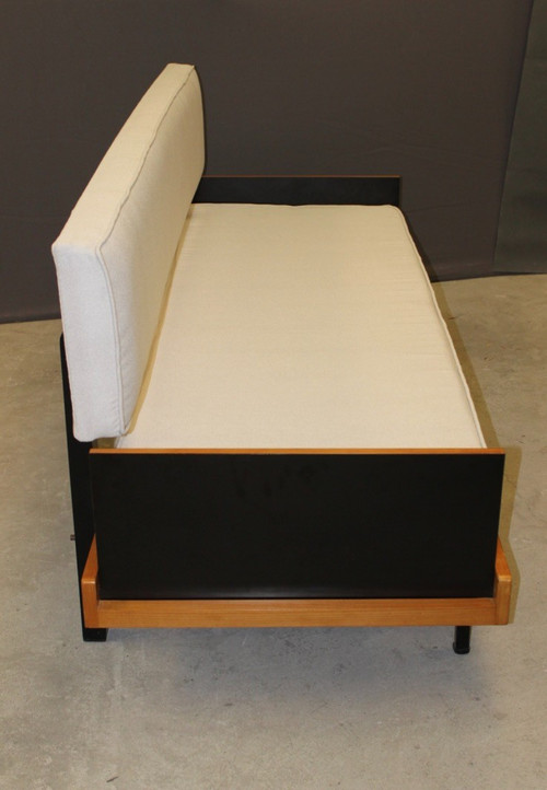 Sofa with shelves About 1950