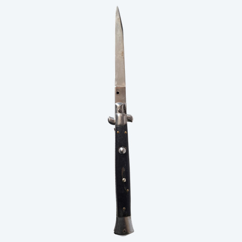 Chatellerault folding knife with ebony handle, early 20th century