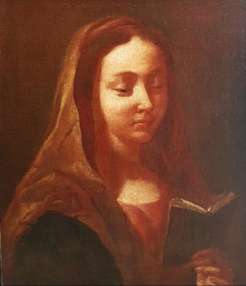 Giovanni Battista PIAZZETTA (Workshop of) - The Virgin with the Book