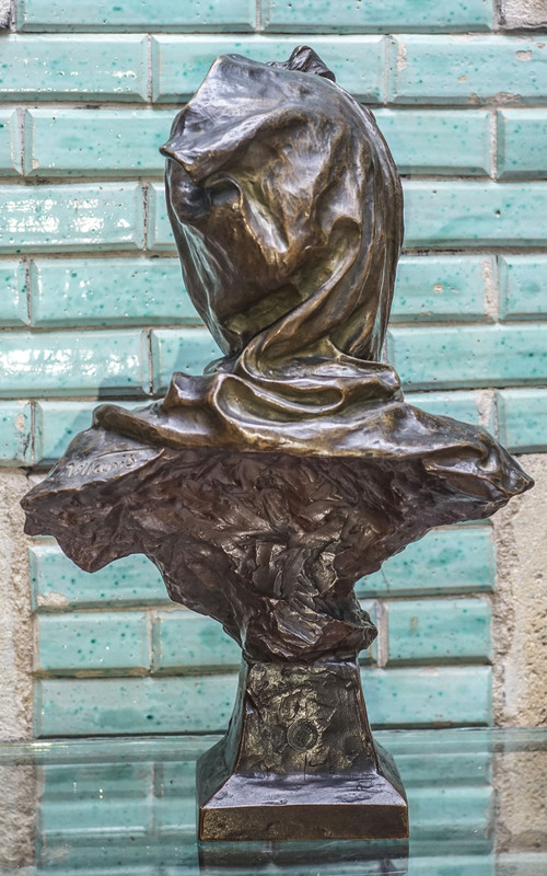 VILLANIS, "Retour du Bal", scultura in bronzo