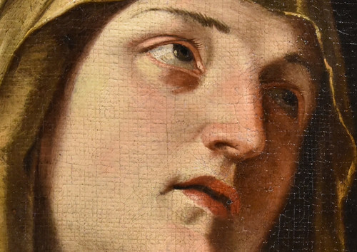 Guido Reni (Bologna, 1575 - 1642) Werkstatt Von, Die betende Jungfrau (oder Mater Dolorosa)