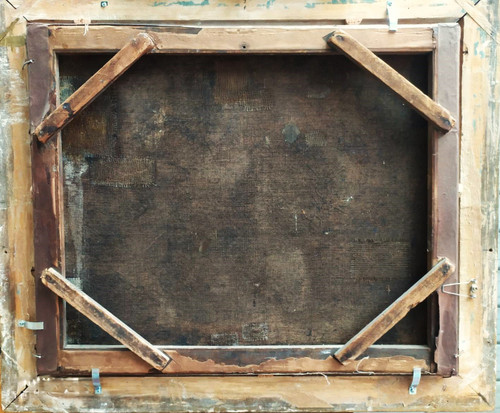 Gemälde Öl auf Leinwand Stillleben mit Trauben 19.