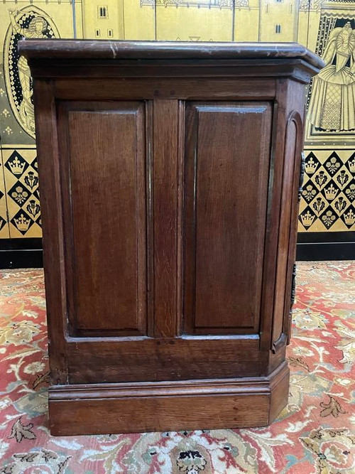 Jagd-Sideboard aus Louis XIV-Eiche