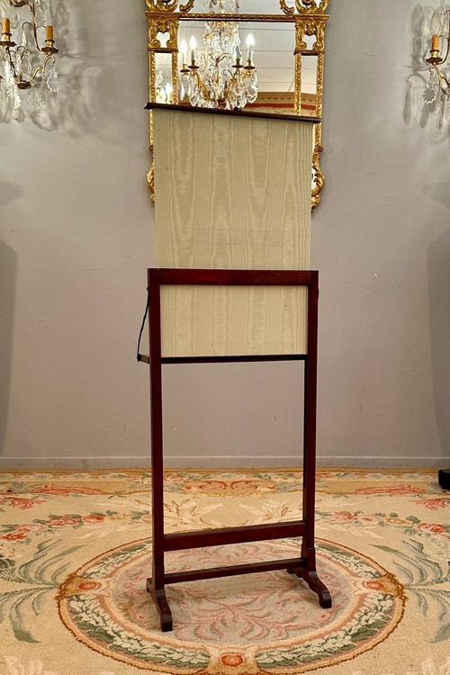 Kaminschirm aus Mahagoni, Louis XVI, um 1780