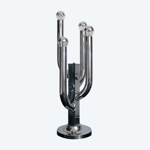 Verchromte Wohnzimmerlampe "Cactus", Italien 70er Jahre