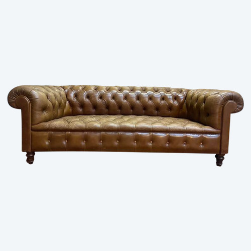Chesterfield Leather Sofa