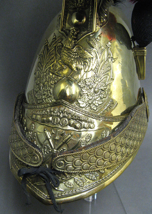 Helm De Sapeur Pompier Officier Mle 1821. Louis Philippe.