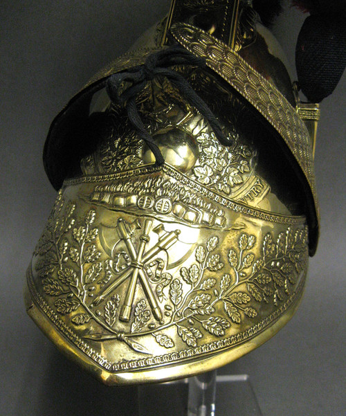 Helm De Sapeur Pompier Officier Mle 1821. Louis Philippe.