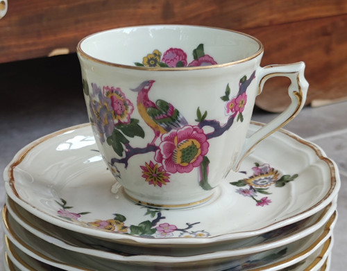 Altes 143-teiliges Geschirrset Limoges Bernardaud Modell Bengali