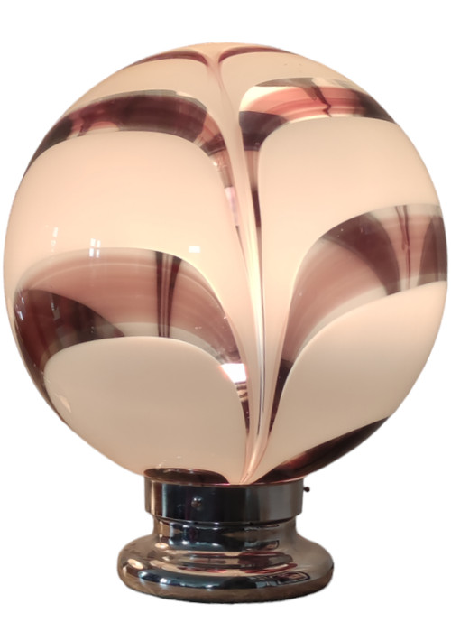 Lampada antica grande palla uovo Design XXL Vetro Murano Italia Carlo Nason