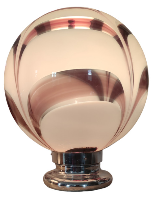 Lampada antica grande palla uovo Design XXL Vetro Murano Italia Carlo Nason