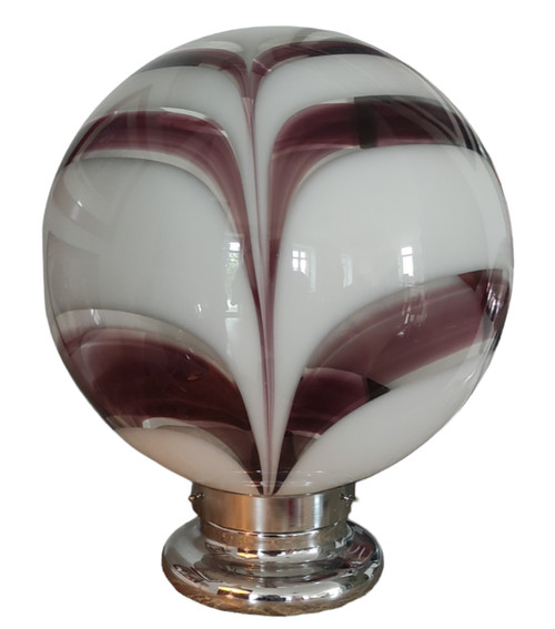 Lampada antica grande palla uovo Design XXL Vetro Murano Italia Carlo Nason