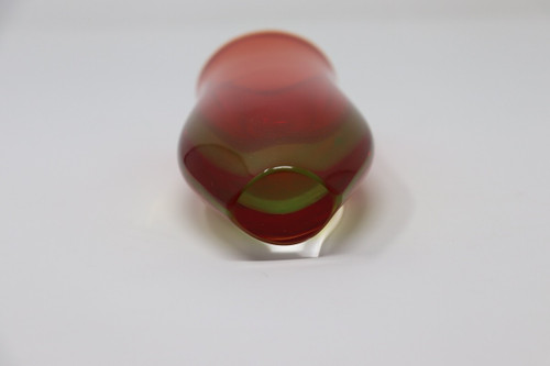 Small Art Glass Vase attributed to Flavio Poli for Seguso, 1960s