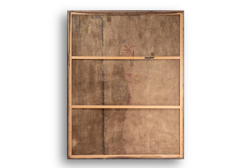 Tibetan Thangka representing a Buddha. Late 19th century. LS53681809I