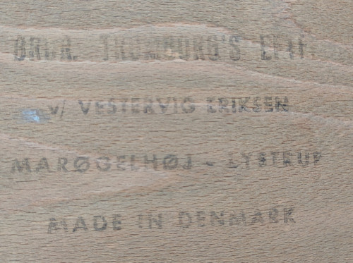 Design Table+6 Chaises Design scandinave par Vestervig Eriksen  Pour Tromborg  Danemark