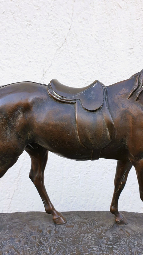 Emile Loiseau, Horse Clock, 19th century