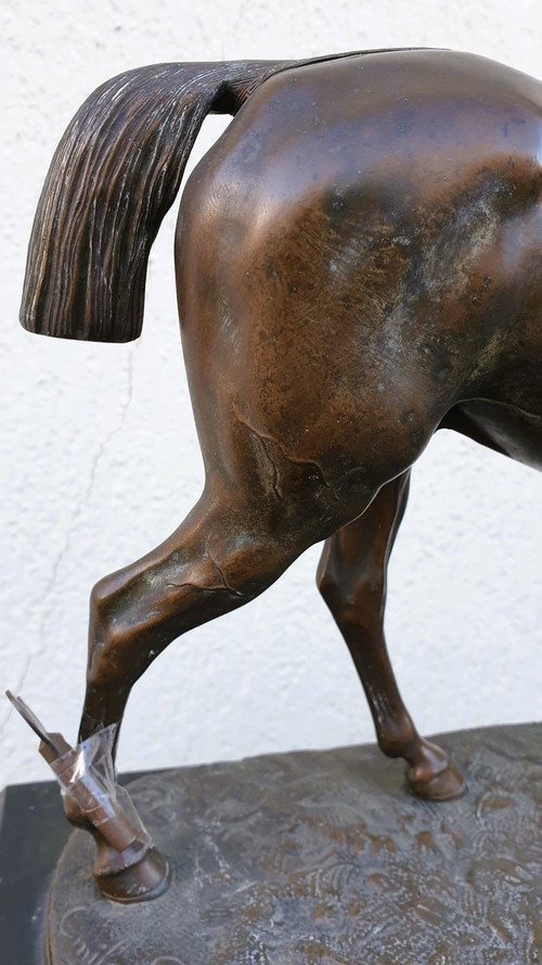 Emile Loiseau, Horse Clock, 19th century