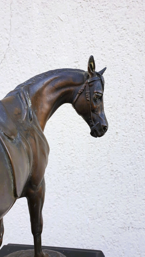 Emile Loiseau, Horse Clock, 19th century