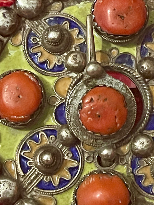 FIBEL, Anhänger, BENI YENNI, GRANDE KABYLIE, ALGERIEN. Ethnischer Schmuck . Berber Schmuck.