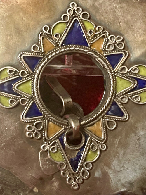 FIBEL, Anhänger, BENI YENNI, GRANDE KABYLIE, ALGERIEN. Ethnischer Schmuck . Berber Schmuck.
