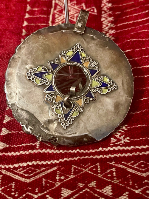 FIBEL, Anhänger, BENI YENNI, GRANDE KABYLIE, ALGERIEN. Ethnischer Schmuck . Berber Schmuck.