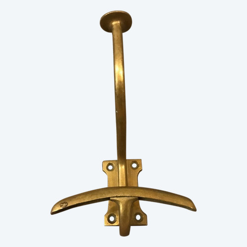 Patère , porte manteaux en bronze d'époque 19 ème 