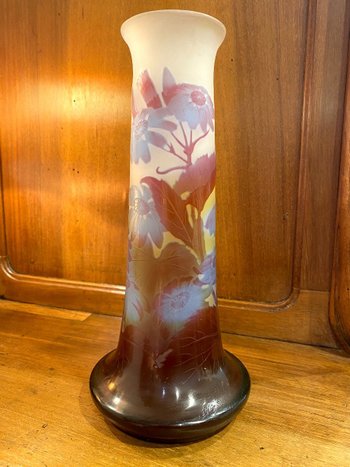 Art Nouveau Gallé vase